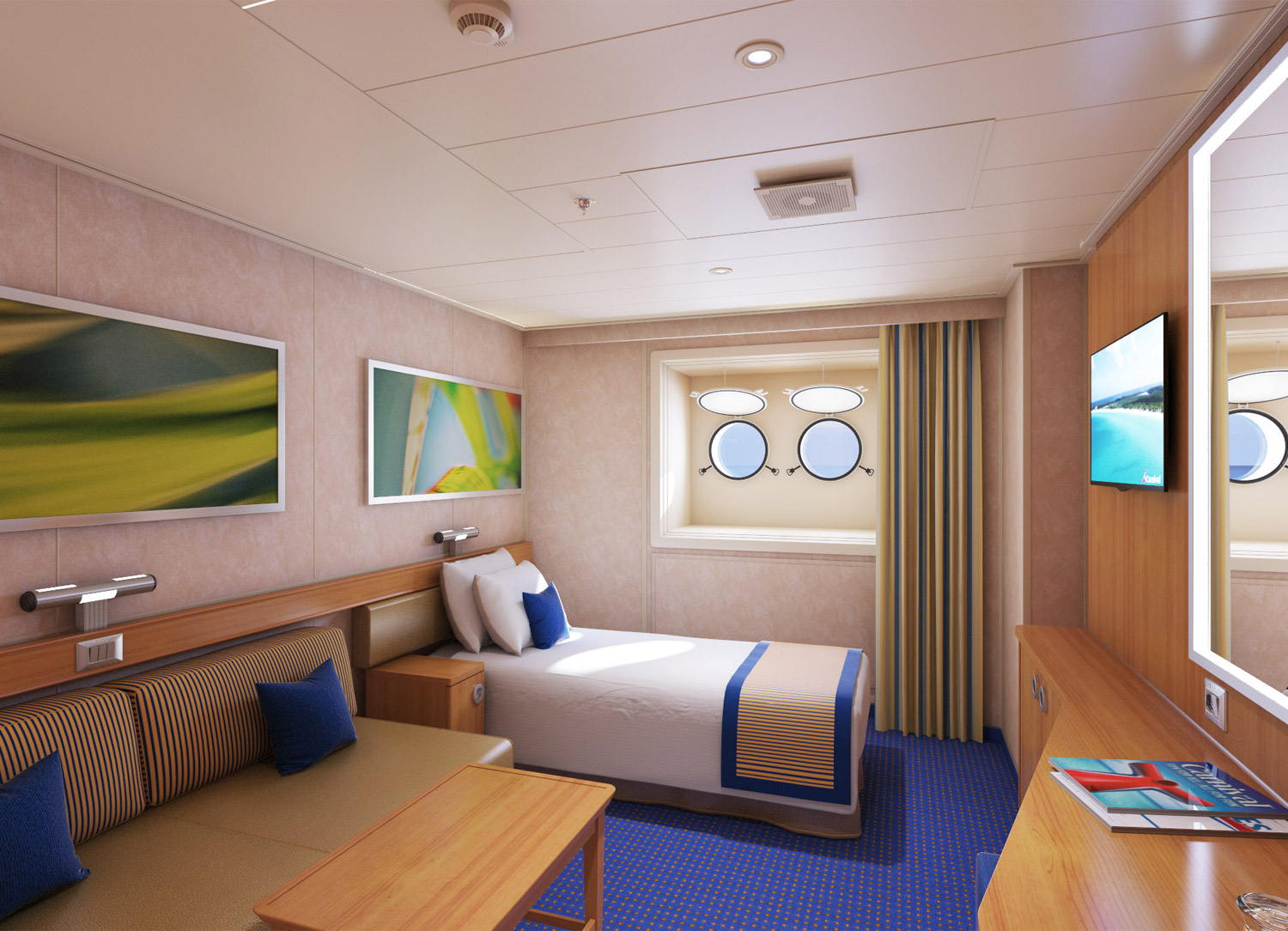 Porthole - Bedroom