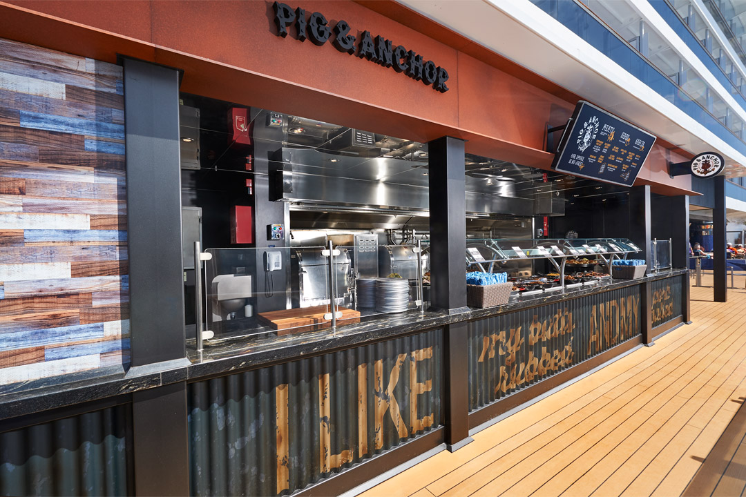  Don’t pass up the chance to try Guy’s Pig & Anchor Bar-B-Que while onboard <em>Carnival Dream</em>   