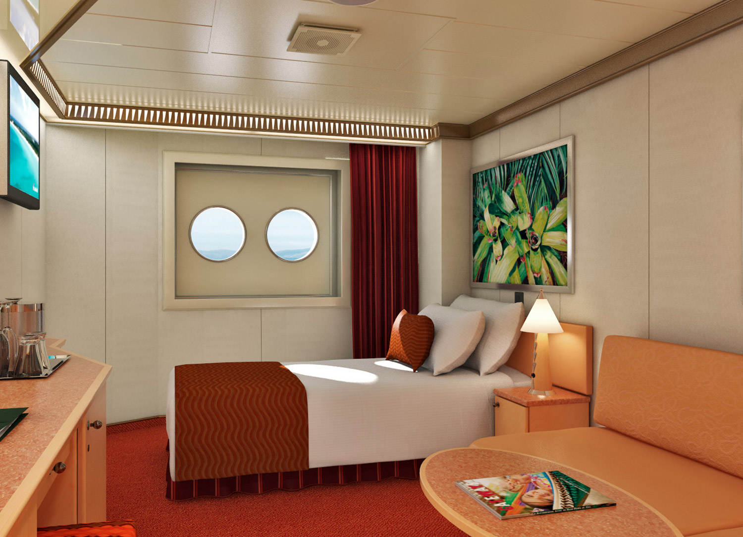 Porthole - Bedroom
