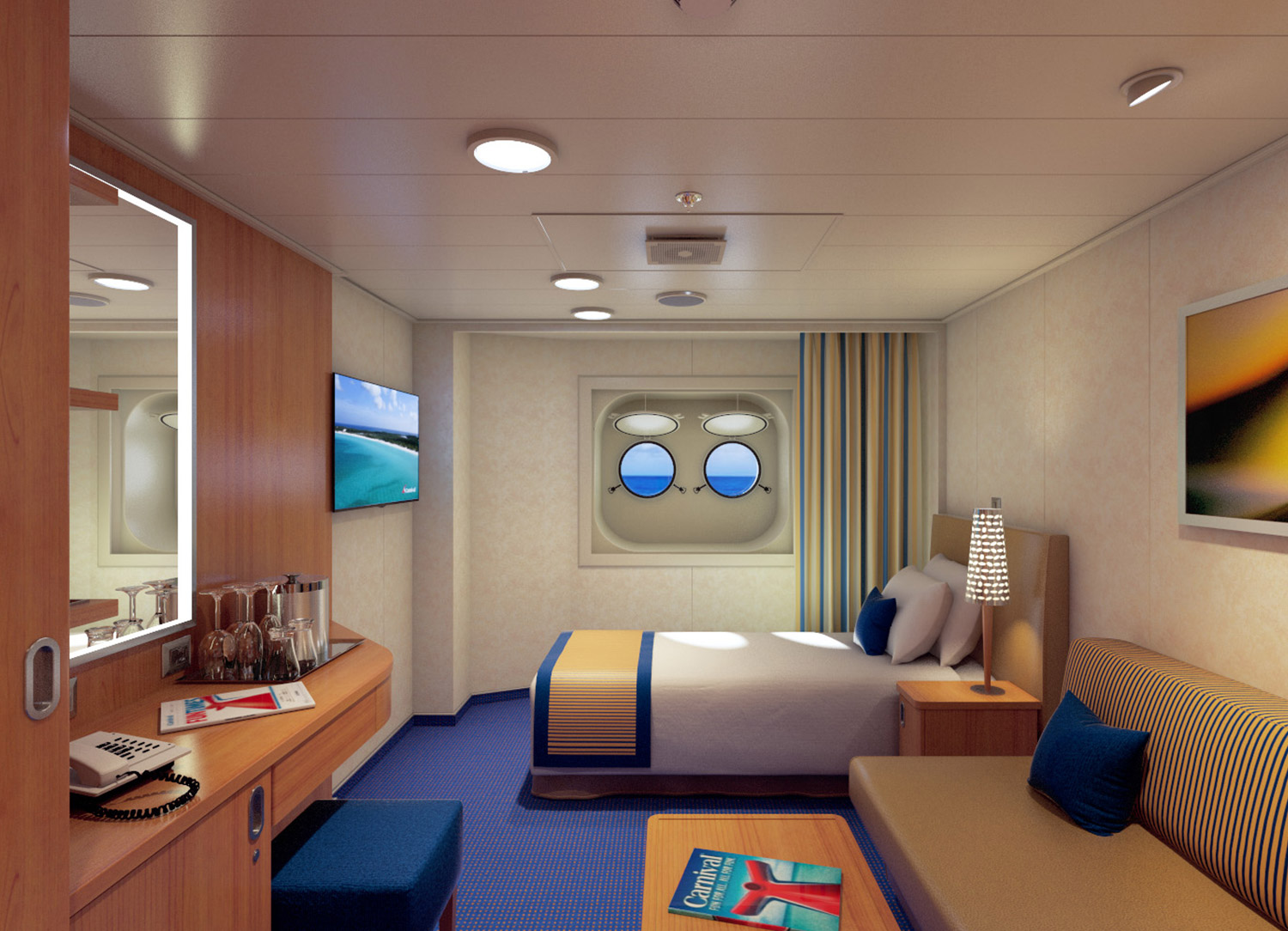 Porthole - Bedroom
