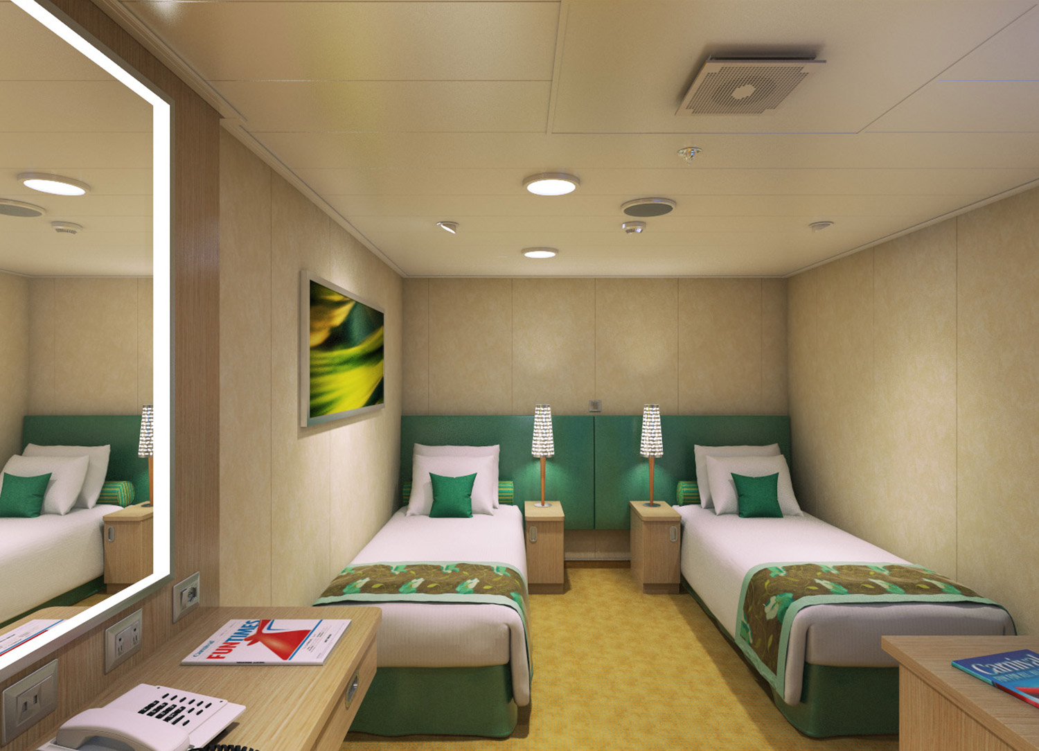Cloud 9 Spa Interior - Bedroom