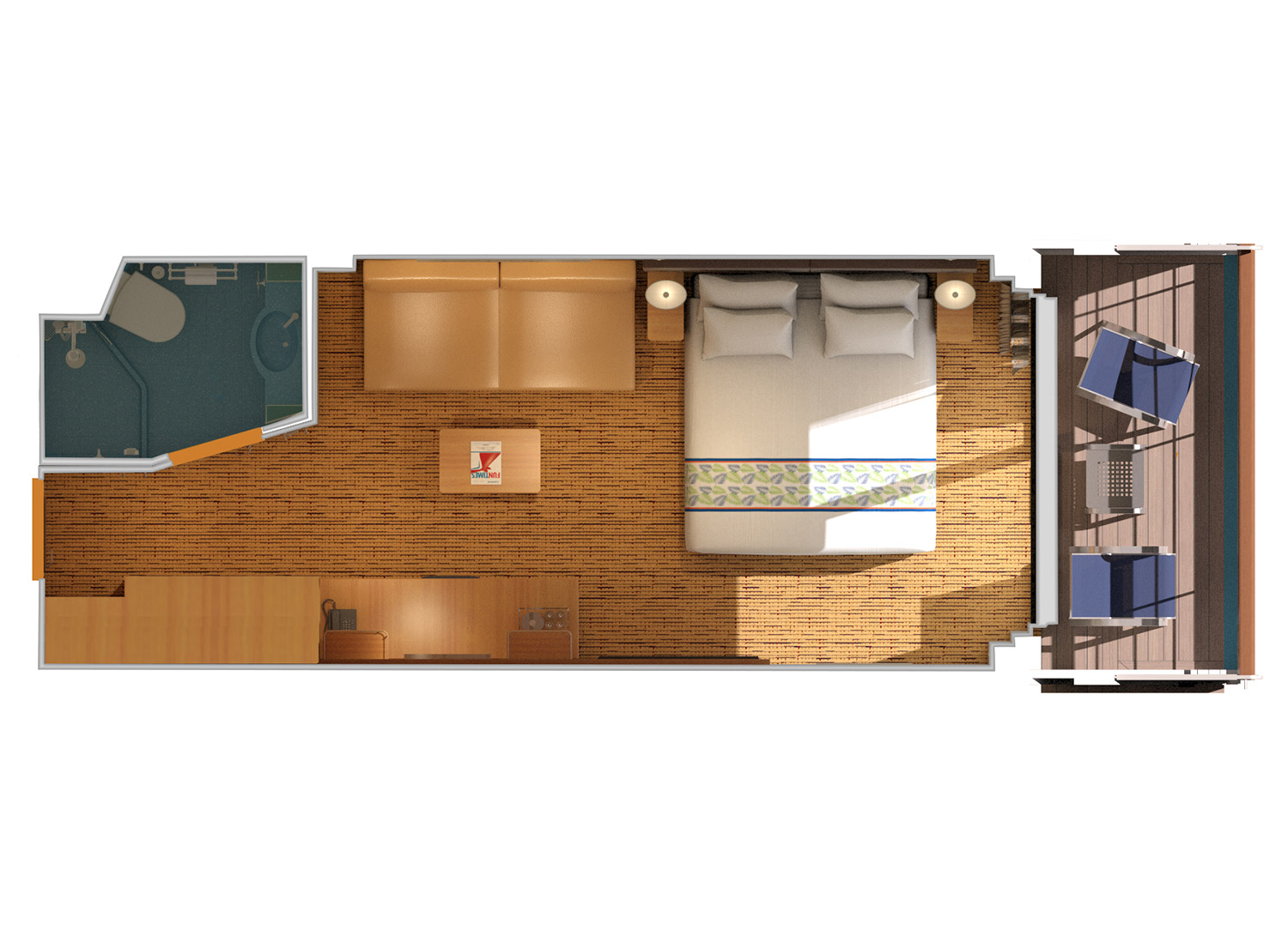 Junior Suite - Schematic