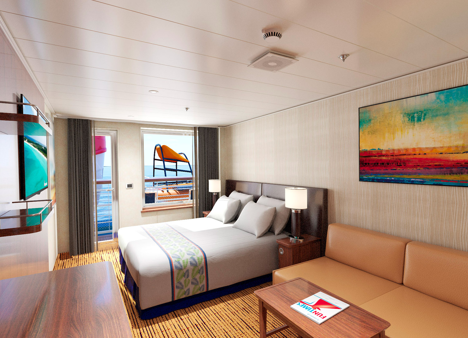 Junior Suite (Obstructed View) - Bedroom