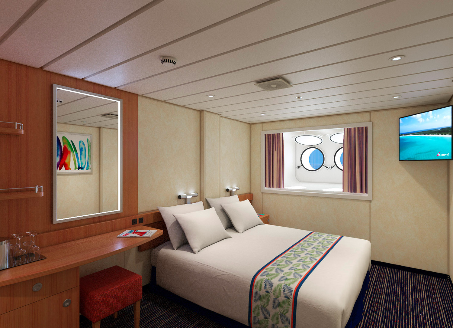 Porthole - Bedroom