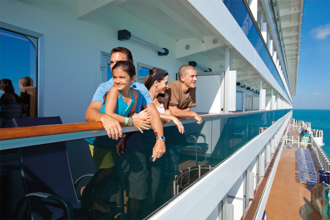 Book a balcony stateroom while sailing aboard <em>Carnival Conquest</em> so you and your family can enjoy the stunning views!  