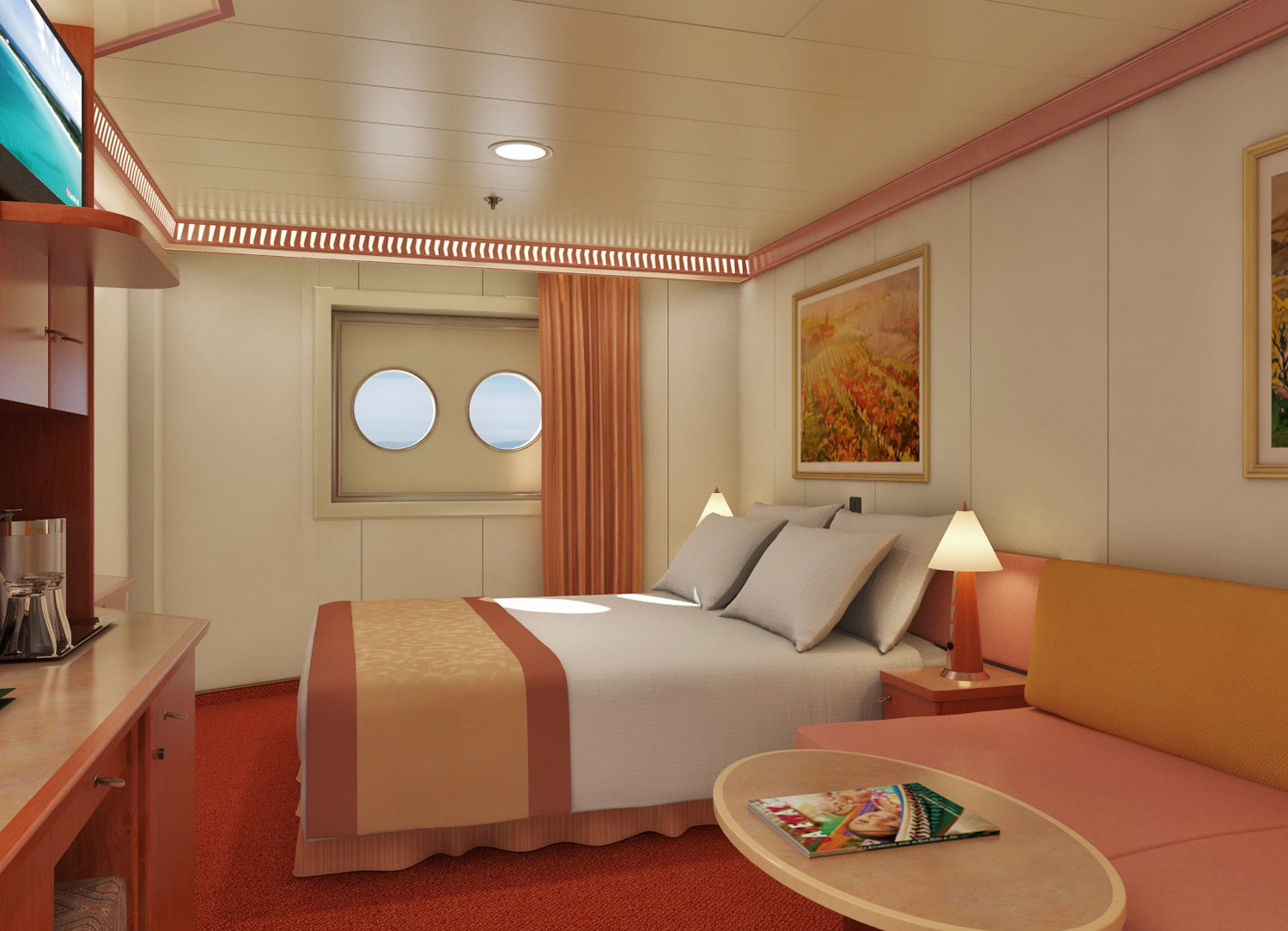 Porthole - Bedroom