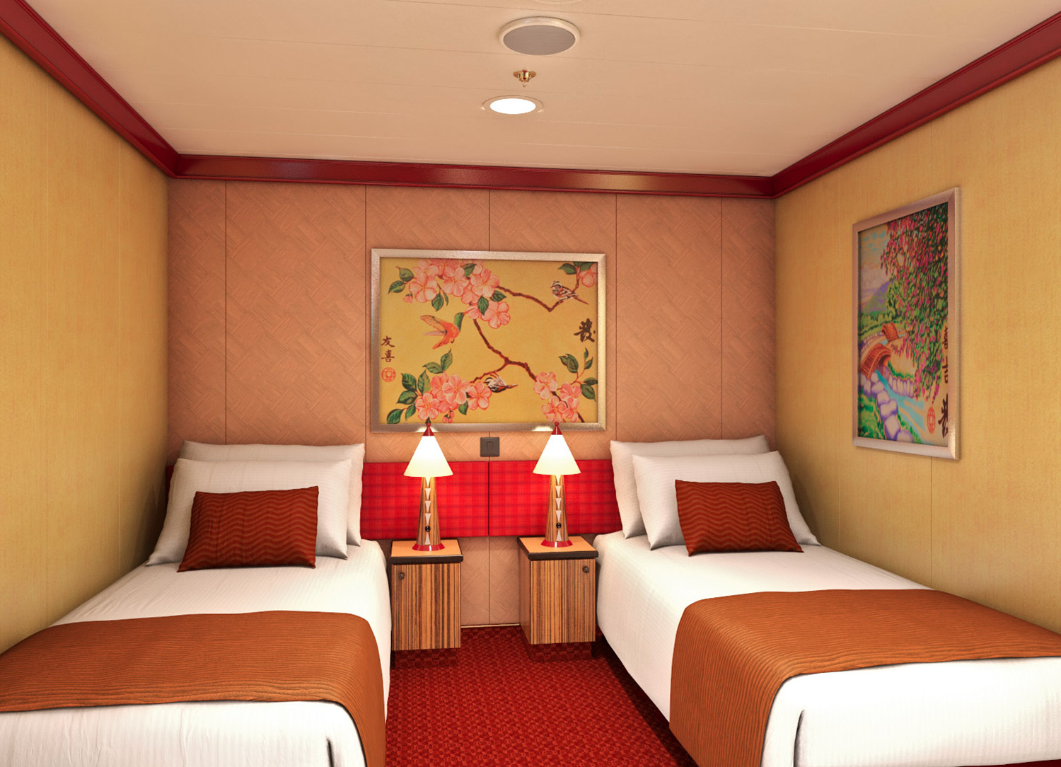 Cloud 9 Spa Interior - Bedroom