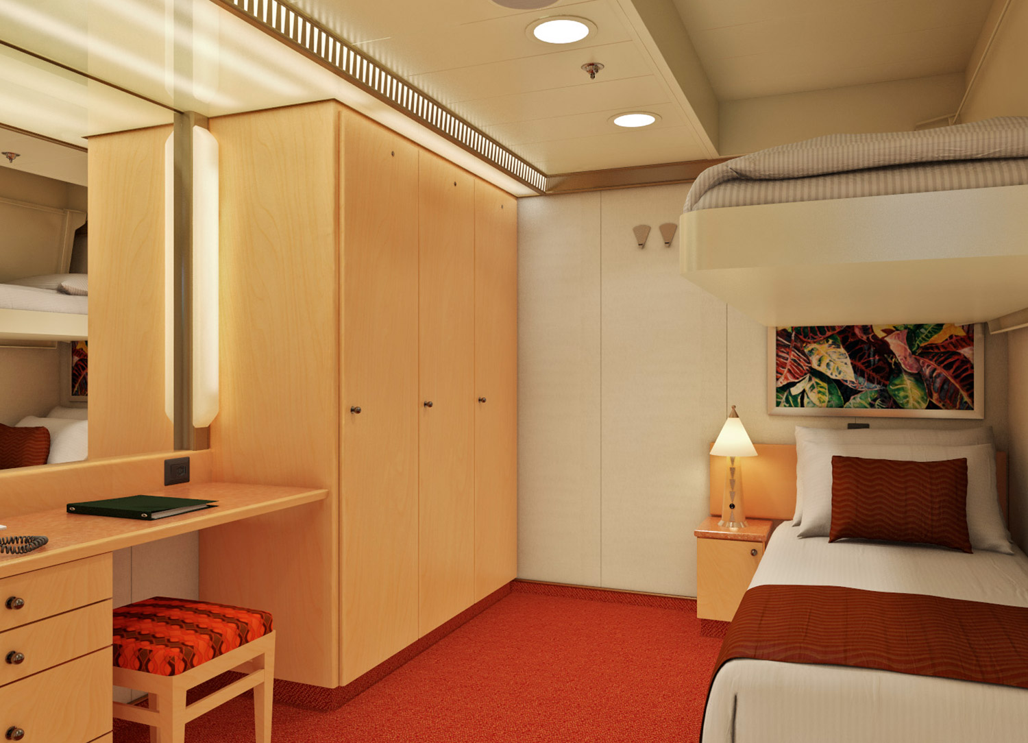 Interior Upper/Lower - Bedroom