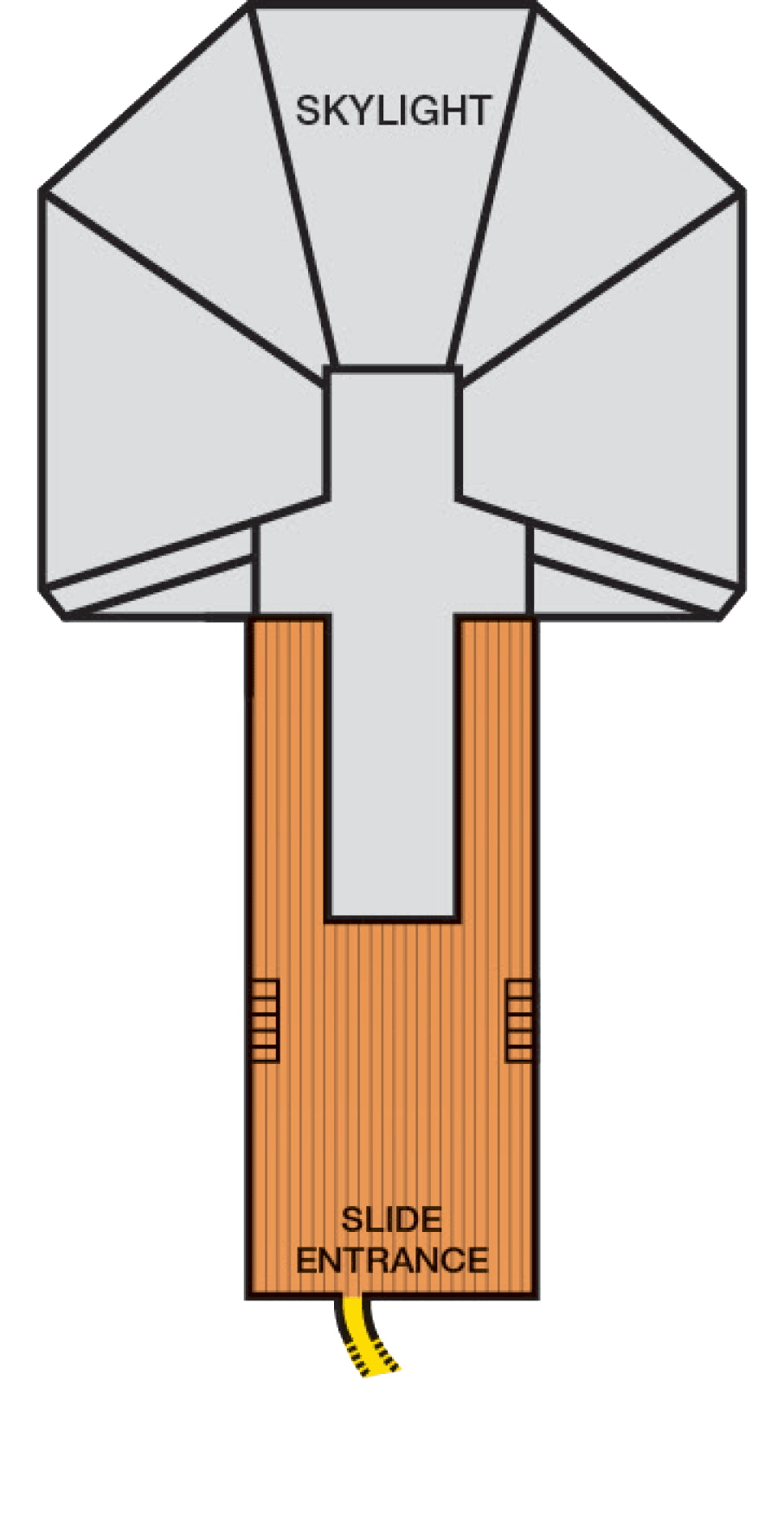 Sky (Deck 14) deck plan for Carnival Triumph