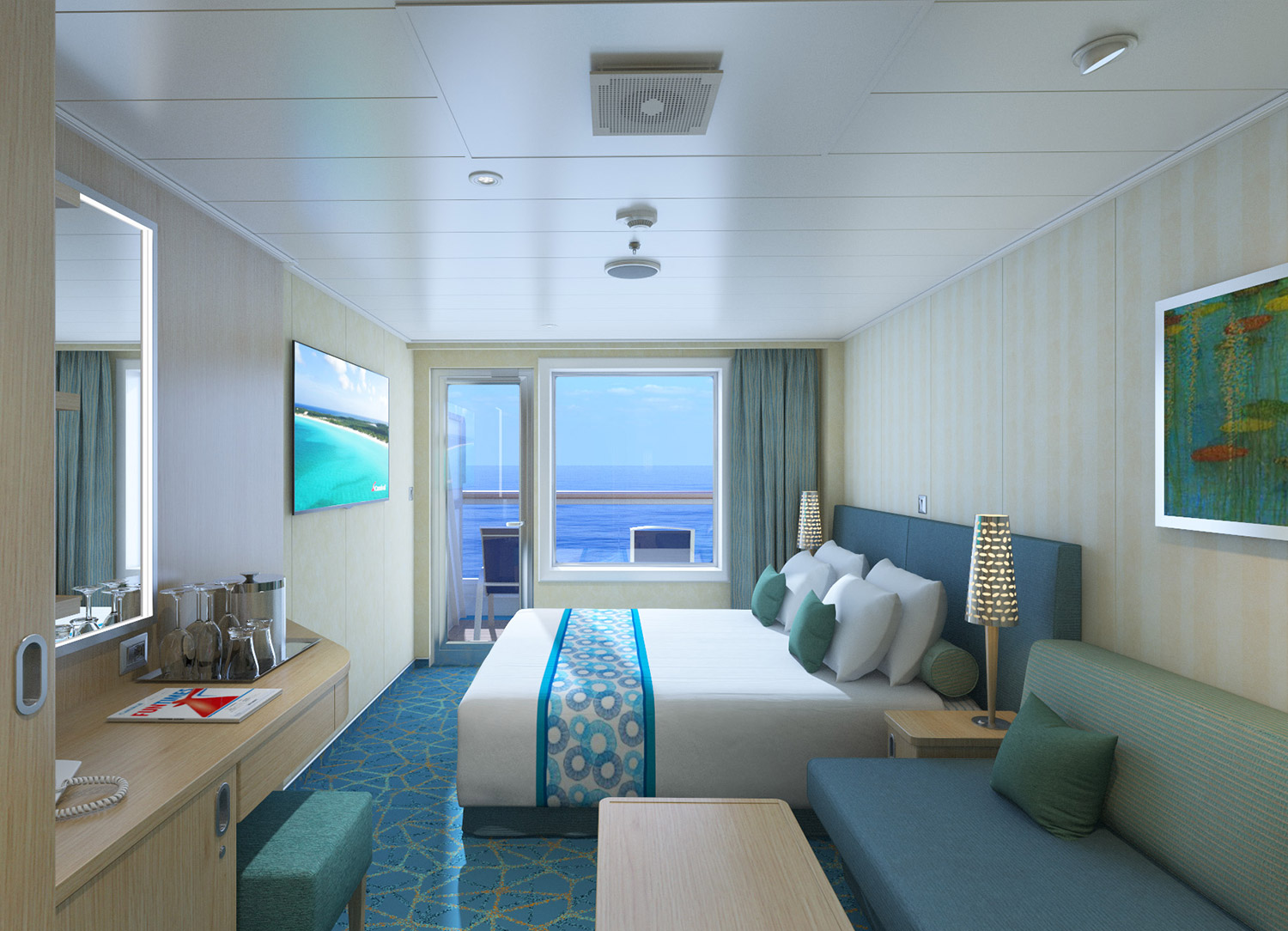 Cloud 9 Spa Balcony - Bedroom