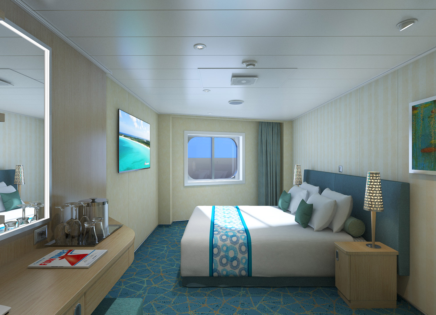 Cloud 9 Spa Ocean View (Walkway View) - Bedroom