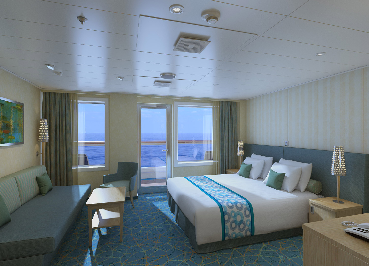 Cloud 9 Spa Suite - Bedroom