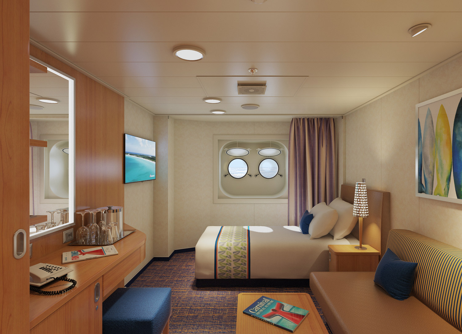 Porthole - Bedroom