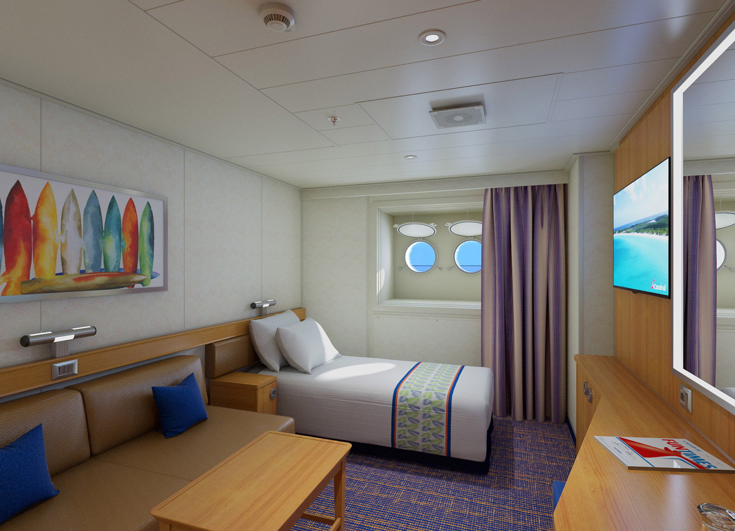 Porthole - Bedroom