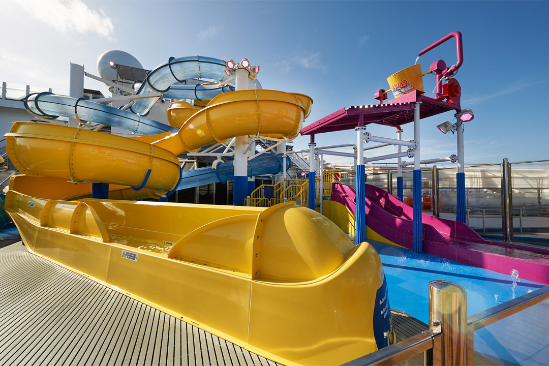  The WaterWorks Aquapark onboard <em>Carnival Radiance</em>.  