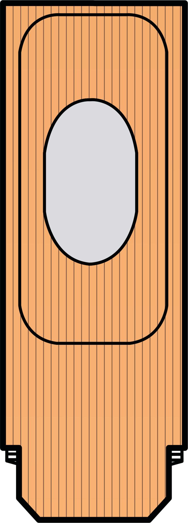 Deck 12 deck plan for Carnival Luminosa