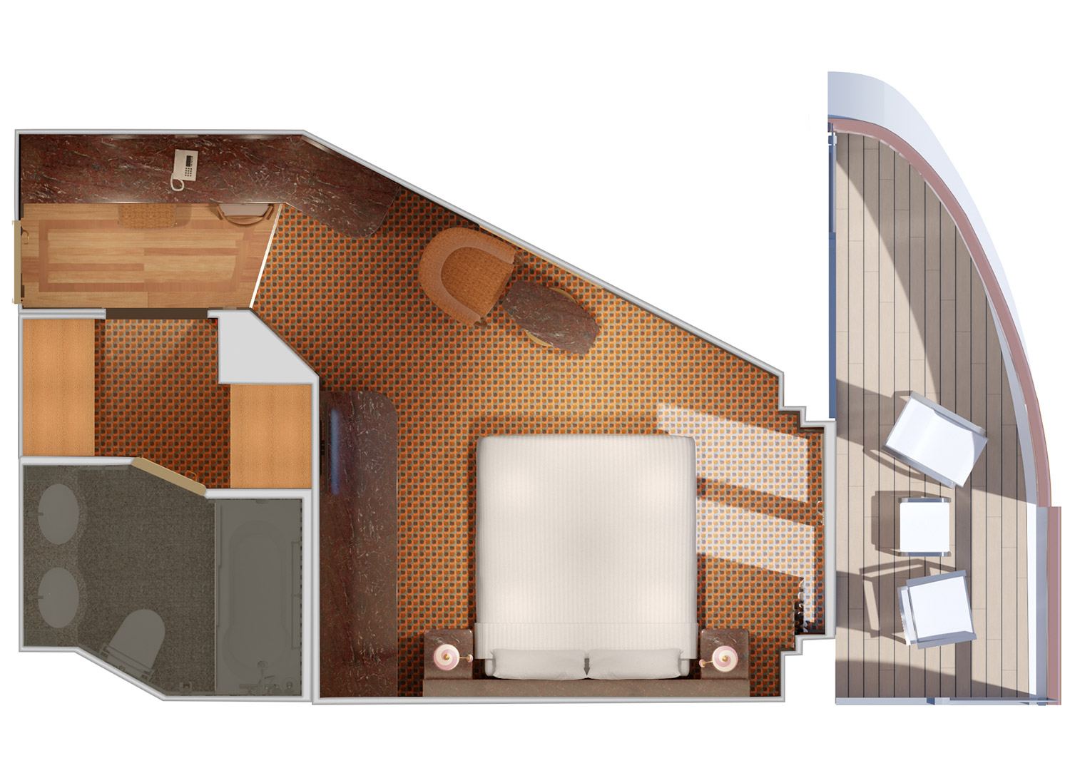 Junior Suite - Schematic
