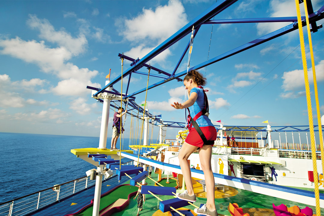 Experience the Sky Course, onboard select ships!