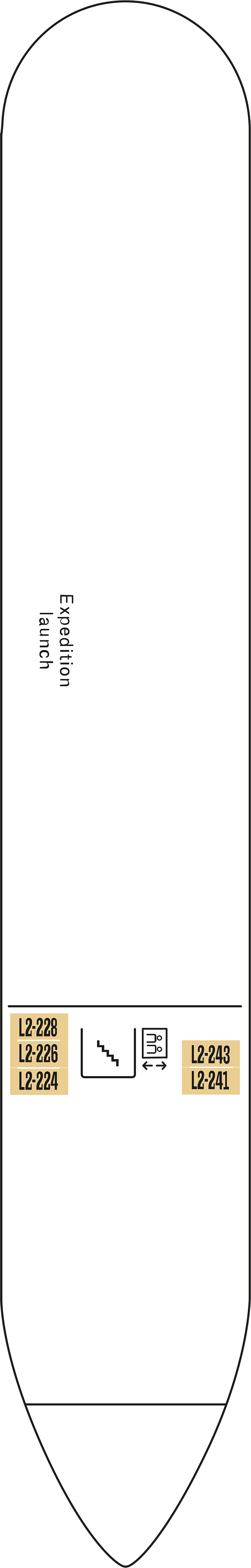 Deck 2 deck plan for MS Otto Sverdrup