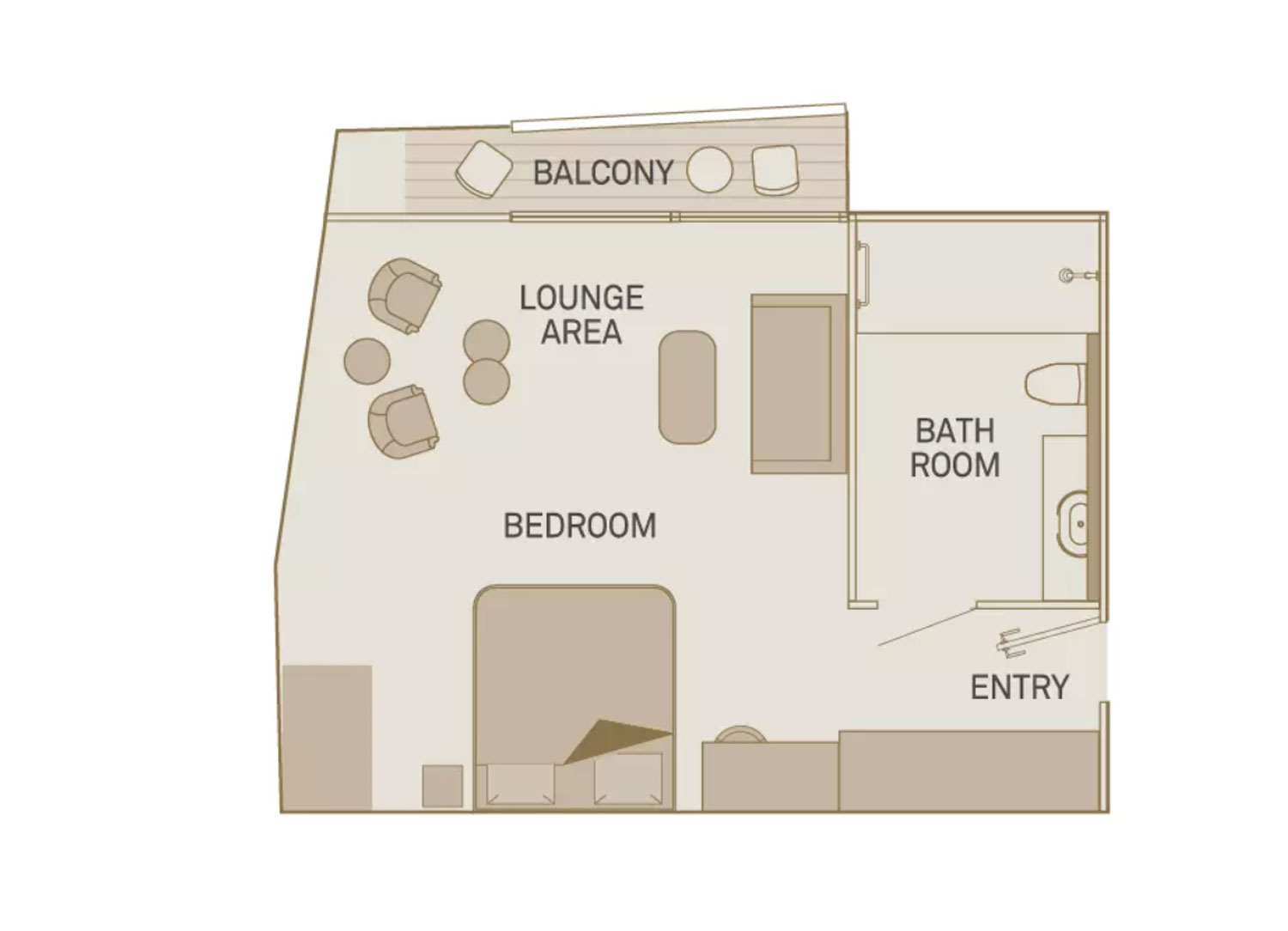 Schematic of the Royal Panorama Suite