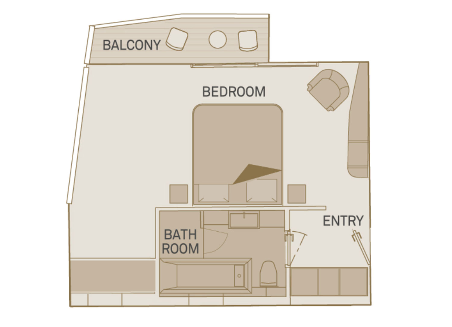 Schematic of the Royal Panorama Suite