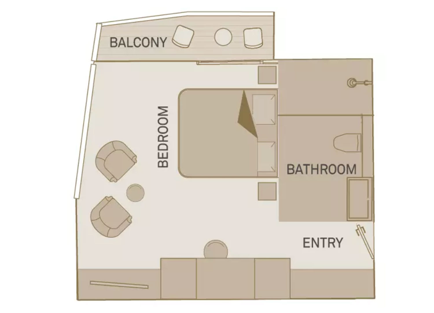 Schematic of the Royal Panorama Suite
