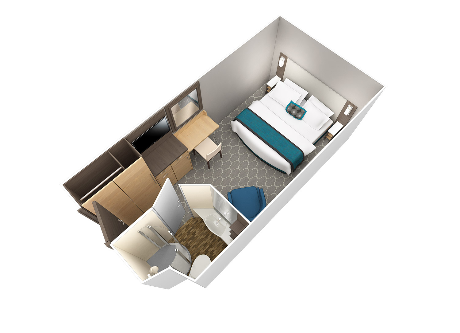 Spacious Interior - Schematic