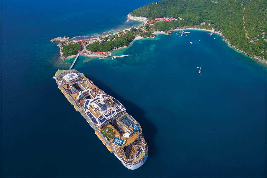  The private resort of Labadee, exclusive to Royal Caribbean, features the world’s longest over-water zipline, authentic Haitian cultural experiences, private beachside cabanas, a roller-coaster, and much, much more! 