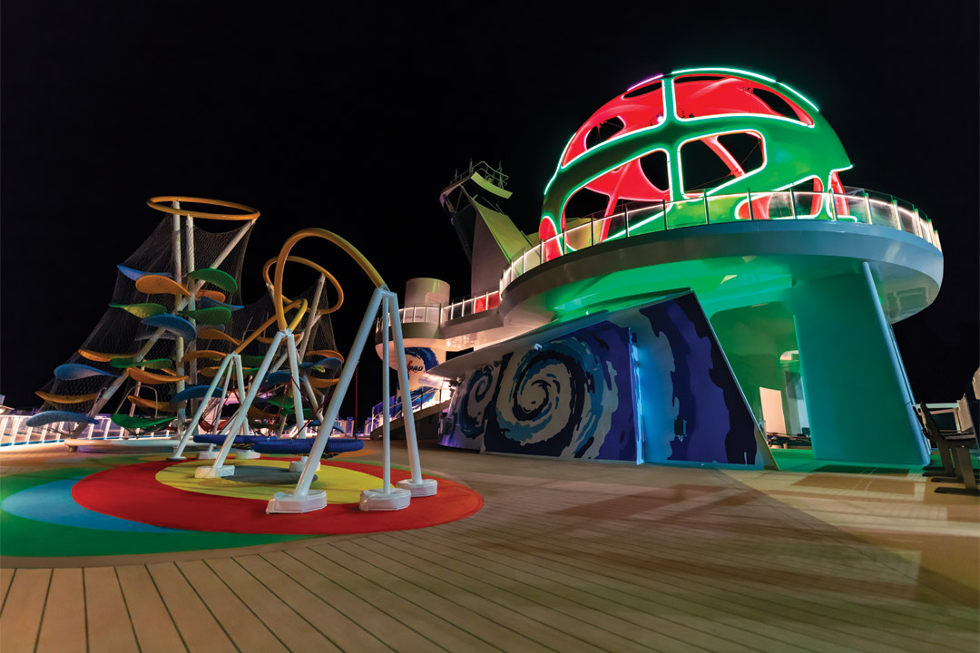  <em>Independence of the Seas</em> underwent a multi-million-dollar makeover in 2018, gaining Royal Amplified features such as the new Sky Pad, a luckey climber, new restaurants, new staterooms, and more!  