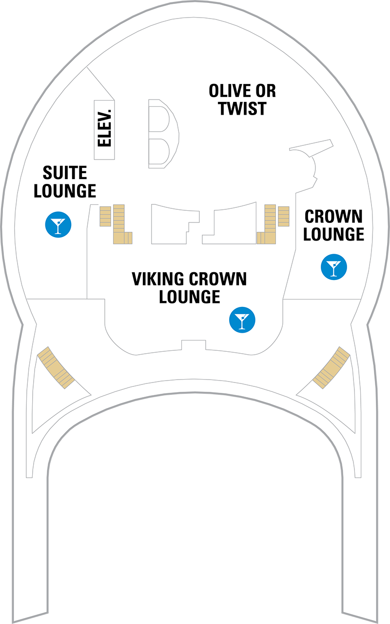 Deck 14 deck plan for Liberty of the Seas