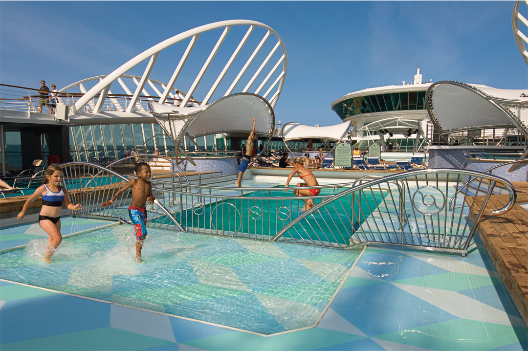  <em>Vision of the Seas</em> has plenty of room to have fun in the sun.