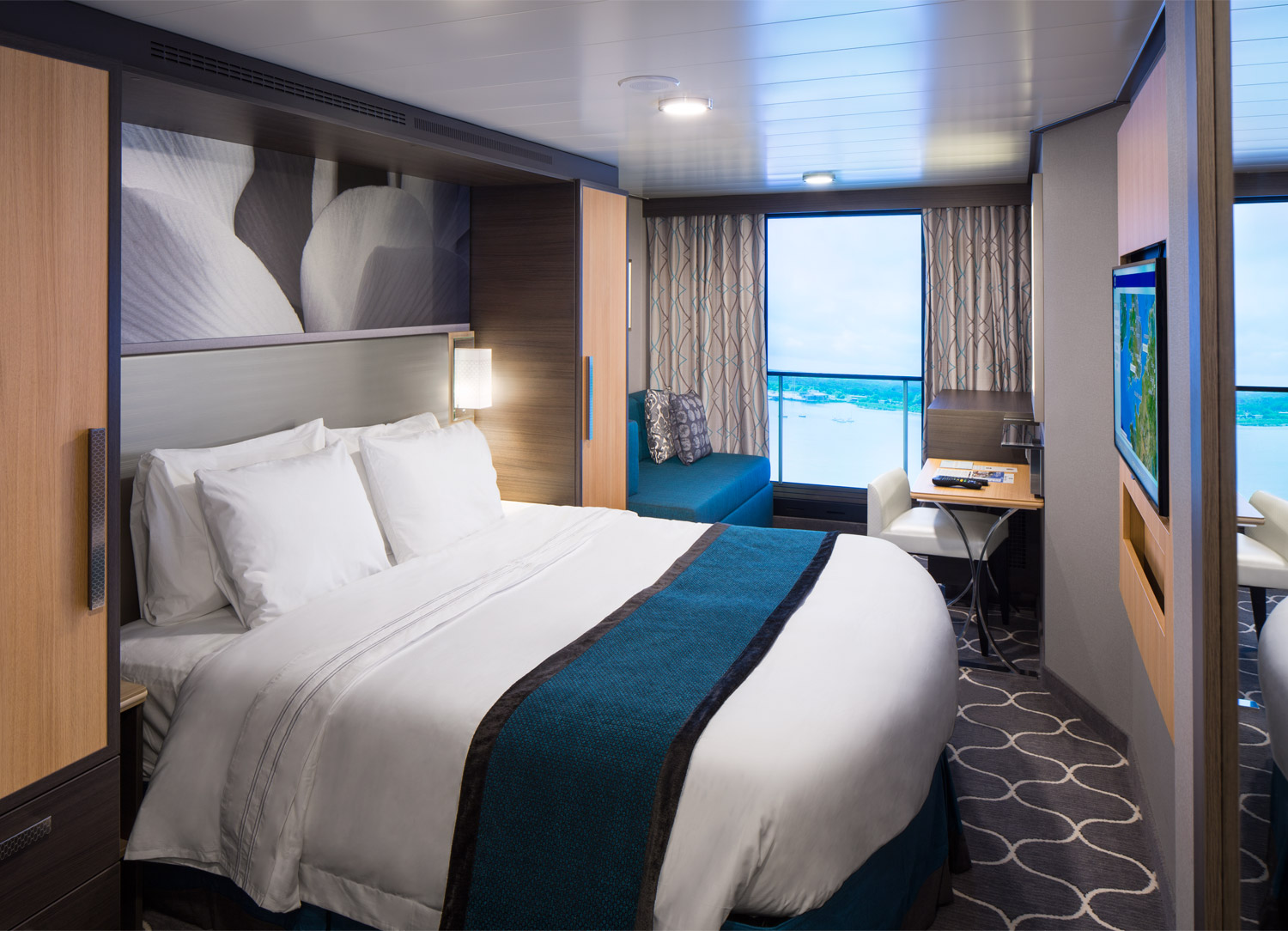 Interior with Virtual Balcony - Bedroom