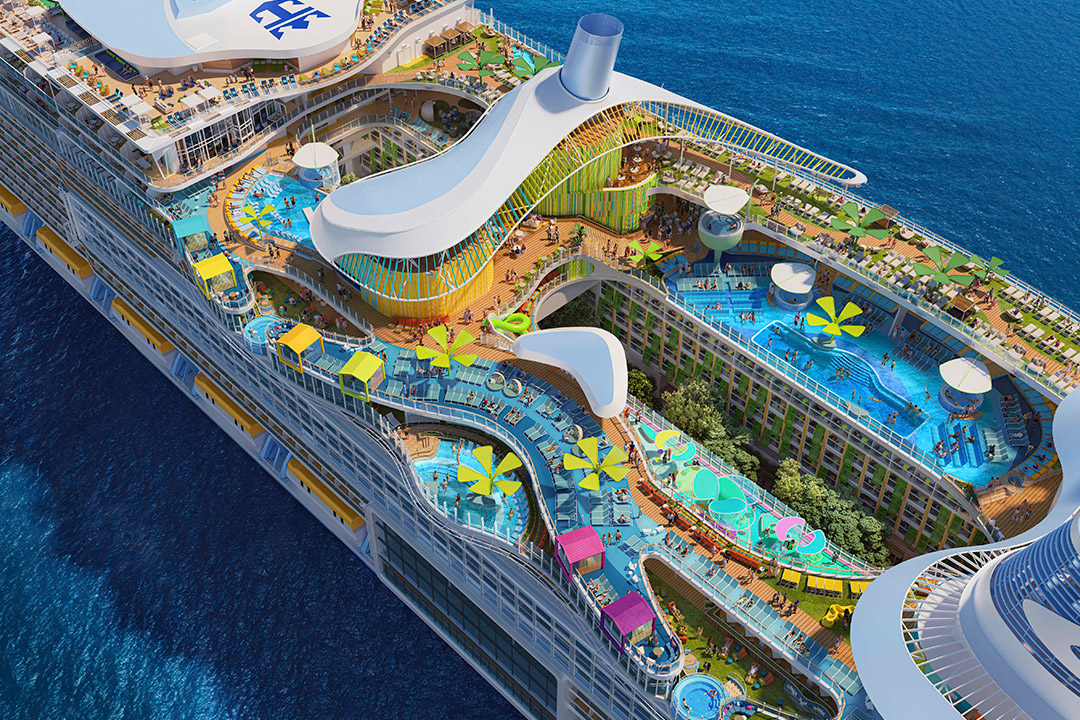 There are seven pools aboard Star of the Seas