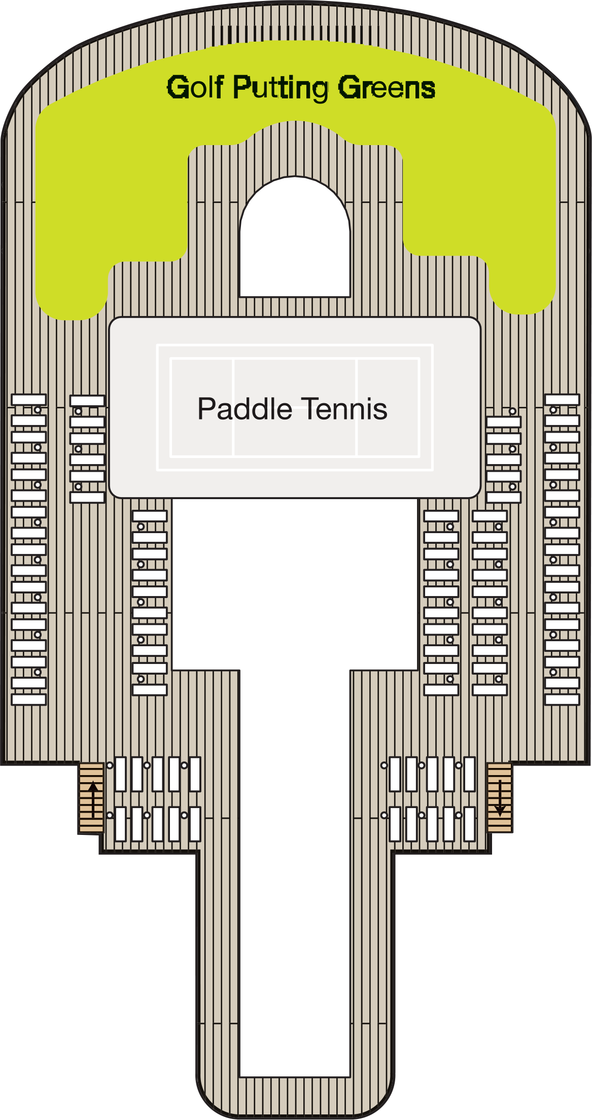 Deck 16 deck plan for Marina