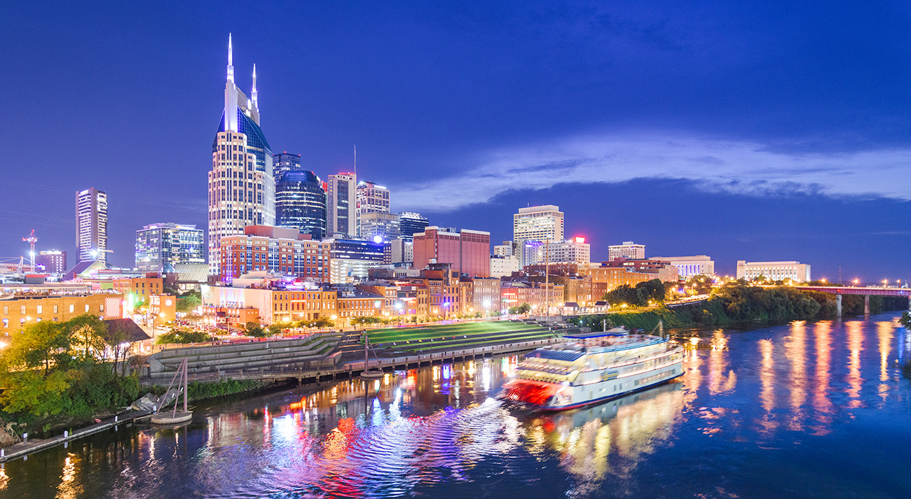Cumberland River Cruises to Nashville, TN