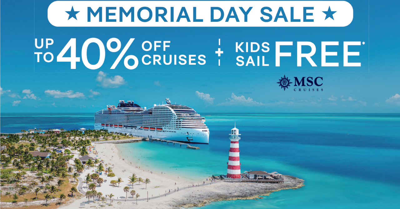MSC's Memorial Day Sale!